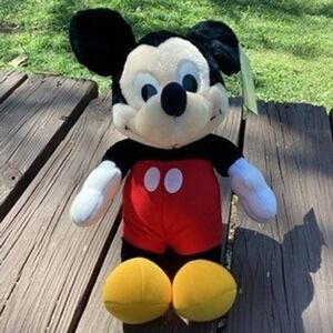 Disney Mickey Mouse Plush Toy‎ Stuffed Animal Classic Red Shorts Yellow Shoes
